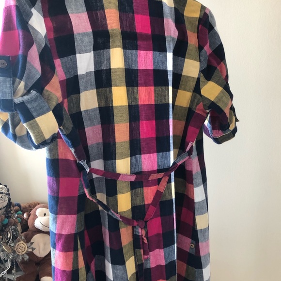 💛💙Poetry Brand Plaided Dress Shirt 100 Cotton💙 - Picture 5 of 14